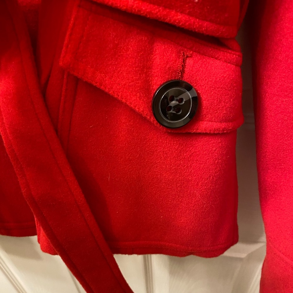 Junior’s Maralyn and Me brand Red Coat - Picture 2 of 16